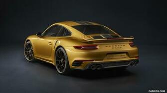 Porsche Turbo S Exclusive Series Rear Three Quarter