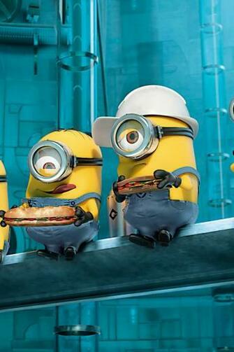 Minions Despicable Me iPhone 4s Wallpaper