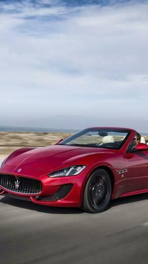 Maserati Gran Cabrio iPhone 5s Wallpaper