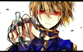 Scarlet Eye Hunter X Chain Blonde Hair Anime HD Wallpaper