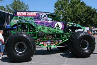 Monster Trucks Grave Digger Wallpaperrahasia Galeriku