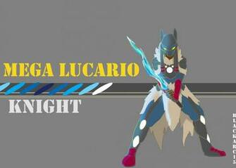 Mega Lucario Knight By Ceruleanhero