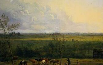 Wallpaper Landscape Picture Pieter Gerardus Van Os S Of The