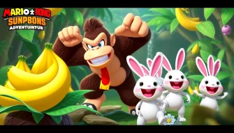 Mario Rabbids Kingdom Battle Donkey Kong Adventure
