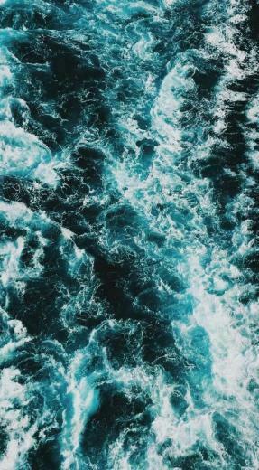 Tropical Oasis Wash Of White And Blue Quotes Ocean Wallpaper