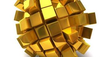 Gold Close Up General White