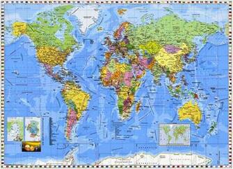 World Map Wallpaper For Walls Desktop