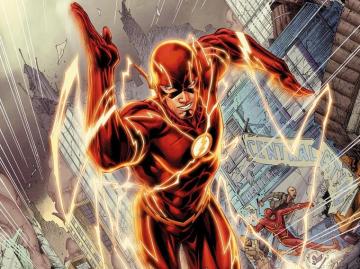 Wallpaper Anime Superhero Dc Comics Flash Mythology