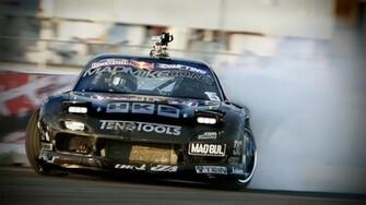 Busted Race Car Wallpaper