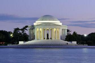 File Jefferson Memorial At Dusk Jpg Wikipedia
