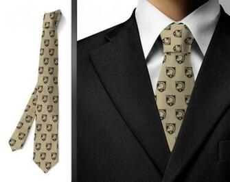 Army Black Knights Wallpaper Tie Gold