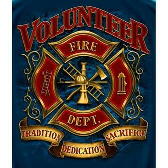 Volunteer Firefighter Tshirt Apparel