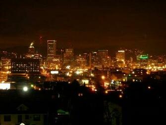 Wallpaper Night In Portland Oregon De La Cat Gorie Villes