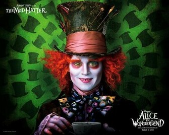 Tim Burton Alice In Wonderland Wallpaper