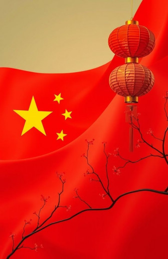 China Flag Wallpaper