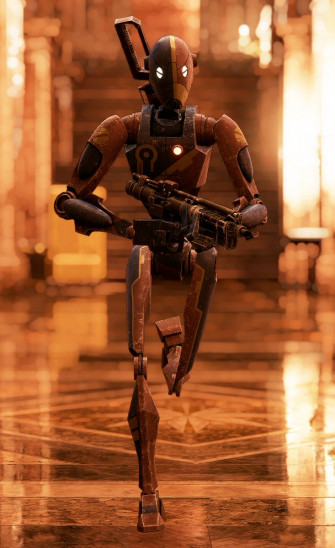 Finfett On Commando Droid Diplomat