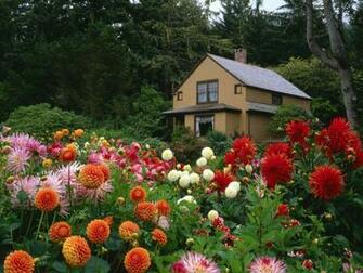 Garden House Oregon Wallpaper HD