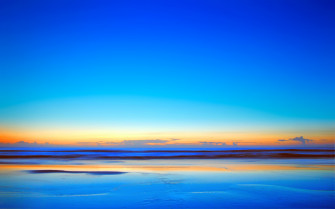 Azure Turquoise Horizon Scenic 4k Ultra HD Wallpaper