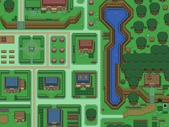 To The Past Wallpaper Tloz A Link Village