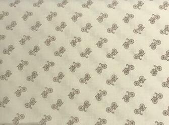 Riley Blake Bee Background By Lori Holt Bicycle Gray Grey C6389