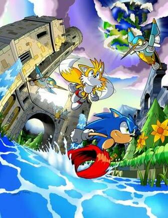 The Hedgehog Zone Sonic Castle Wallpaper