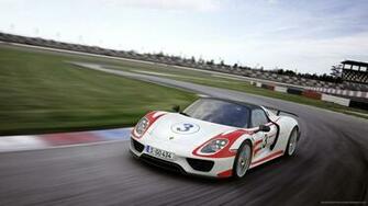 Porsche Spyder Weissach Package Front Picture