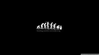 Evolution Something Went Wrong Funny Wallpaper Crazy