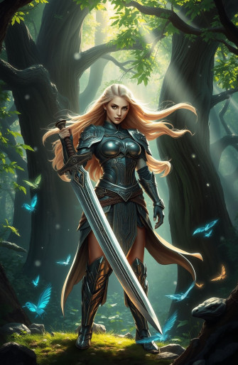 Fantasy Warrior Women Wallpaper