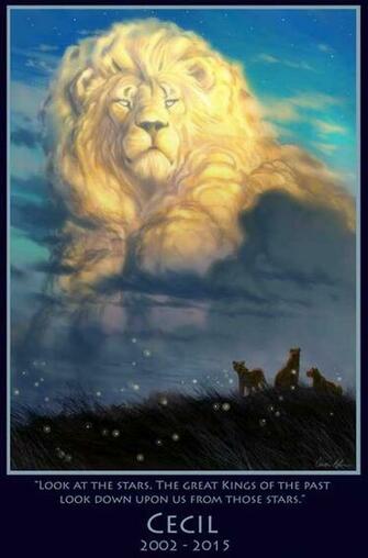 Lion King Animator S Wonderful Illustrated Tribute To Cecil The