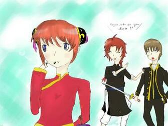 Okita X Kagura Image Okikagu HD Wallpaper And Background Photos