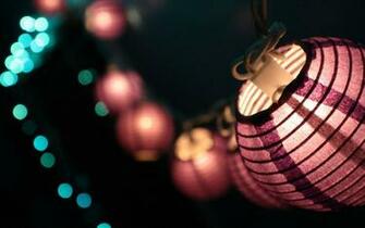 Chinese Lanterns HD Wallpaper