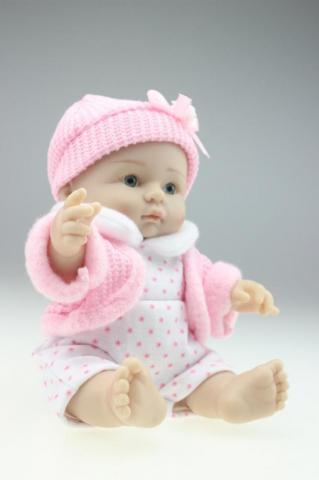 New Mini 25cm 10inch Twin Hot Sale Lifelike Reborn Baby Doll
