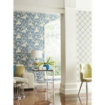 Silhouettes York Wallcovering Ashford House Crown Wallpaper