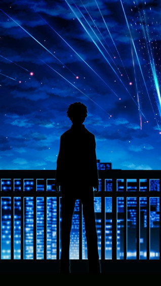 Alone Anime Boy Wallpaper