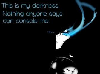 Anime Darkness Quote HD Wallpaper All In One
