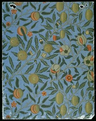 William Morris Wallpaper Design Victoria And Albert Museum