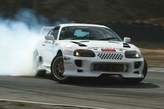 Toyota Supra Drift Wallpaper For iPad Size