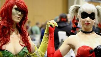 Poison Ivy Harley Quinn Computer Wallpaper Desktop Background