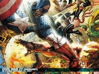 Civil War Variant Cover By Michael Turner