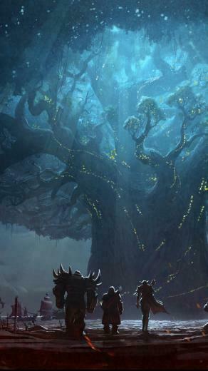 Wow Teldrassil 8k Wallpaper