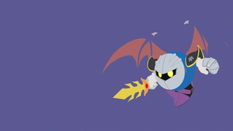 Meta Knight Minimalist Wallpaper By Brulescorrupted