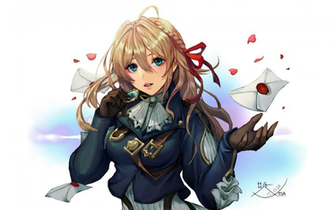 Violet Evergarden Full HD Wallpaper And Background