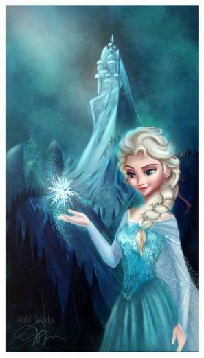 Disney Princess Elsa Fan Art