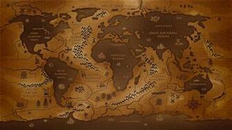 3d World Map Wallpaper