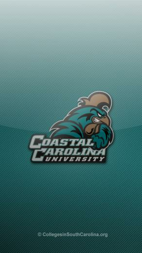 Coastal Carolina Chanticleers iPhone Wallpaper