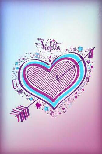 Violetta Heart Ipod Wallpaper Photo