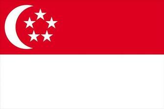 Wallpaper Singapore Flag