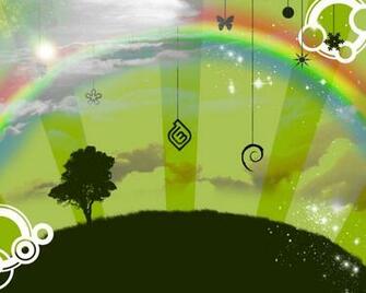 Wallpaper Linux Mint Debian Edition