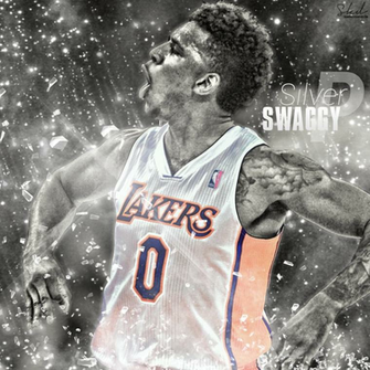 Nick Young Silver Swaggy P Artwork By Skdworld