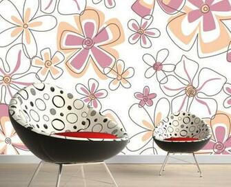 Wall Decor By Floral Wallpaper 3d House Pictures And